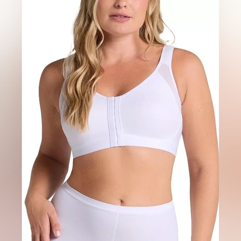 Sz 38 White Leonisa Back Posture Support Bra